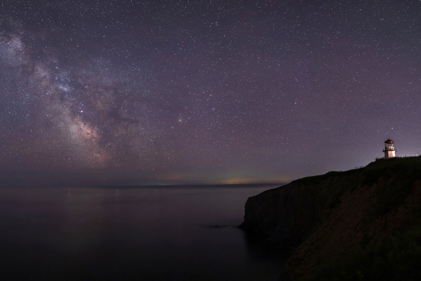 Phare et galaxie