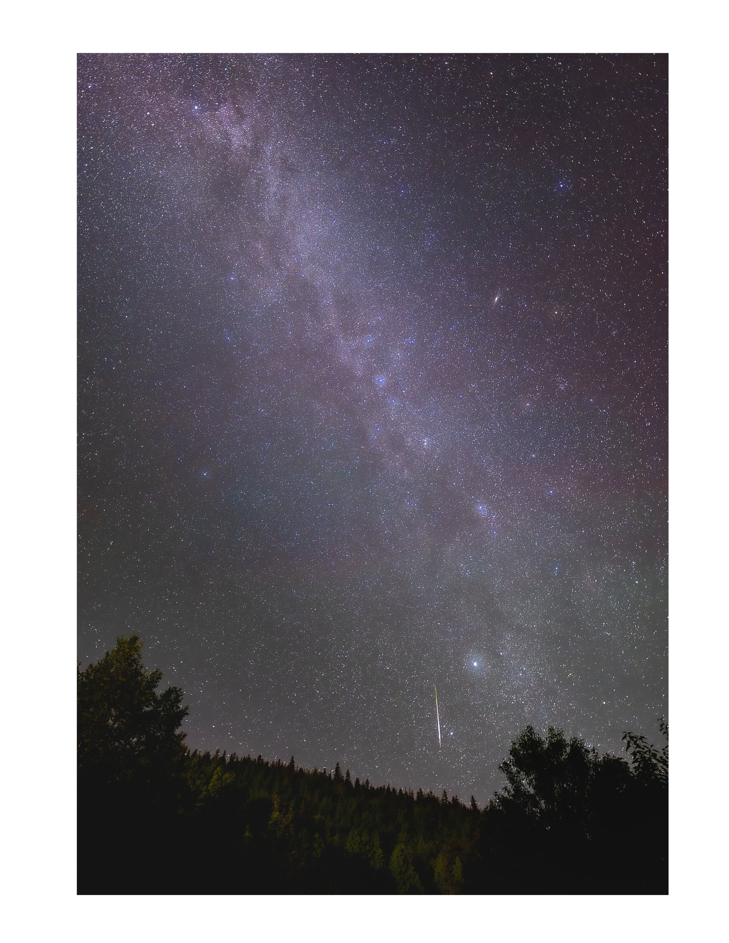 Nuit sous les perceides