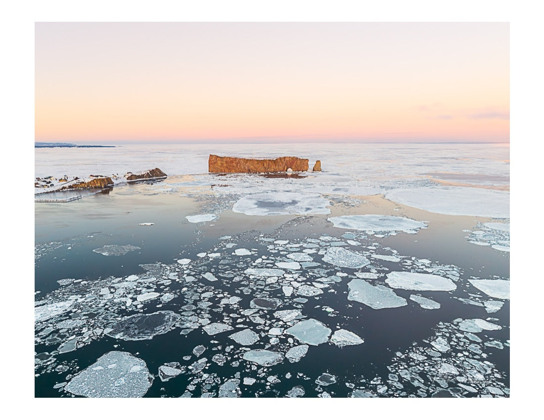 Silence d’hiver à Percé